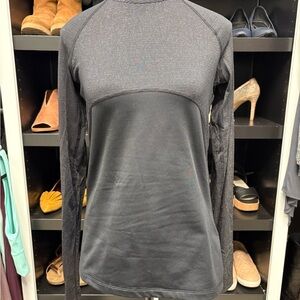 Nike Women's Charcoal Long Sleeve Top